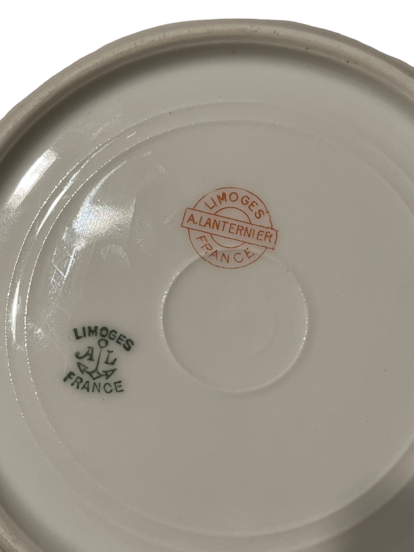 Antique Alfred Lanternier French Limoge Plate
