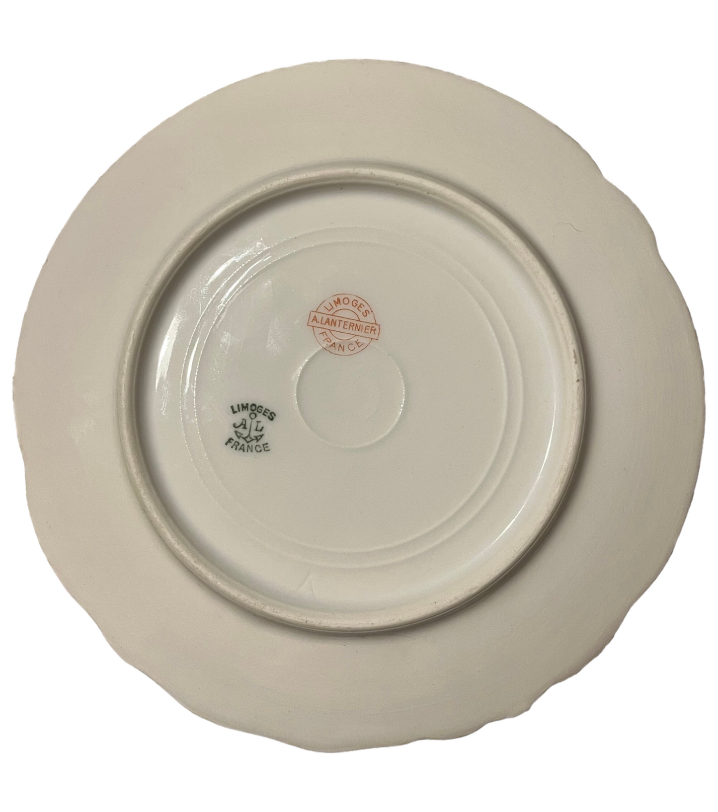Antique Alfred Lanternier French Limoge Plate