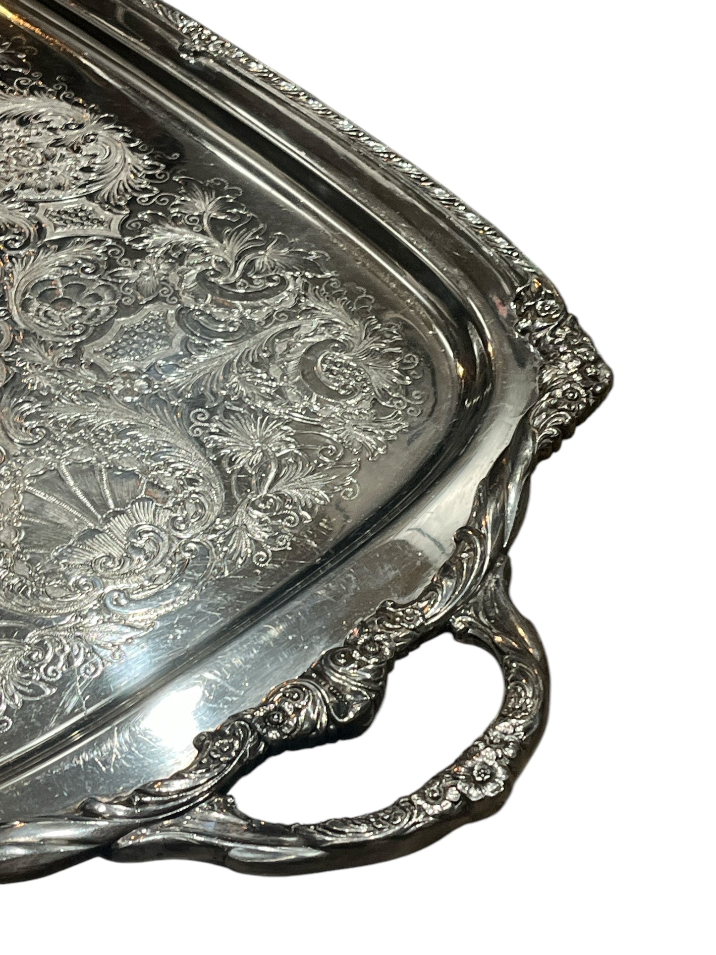 Heritage 1847 Rogers Bros 9498 Silver Plated Serving Platter