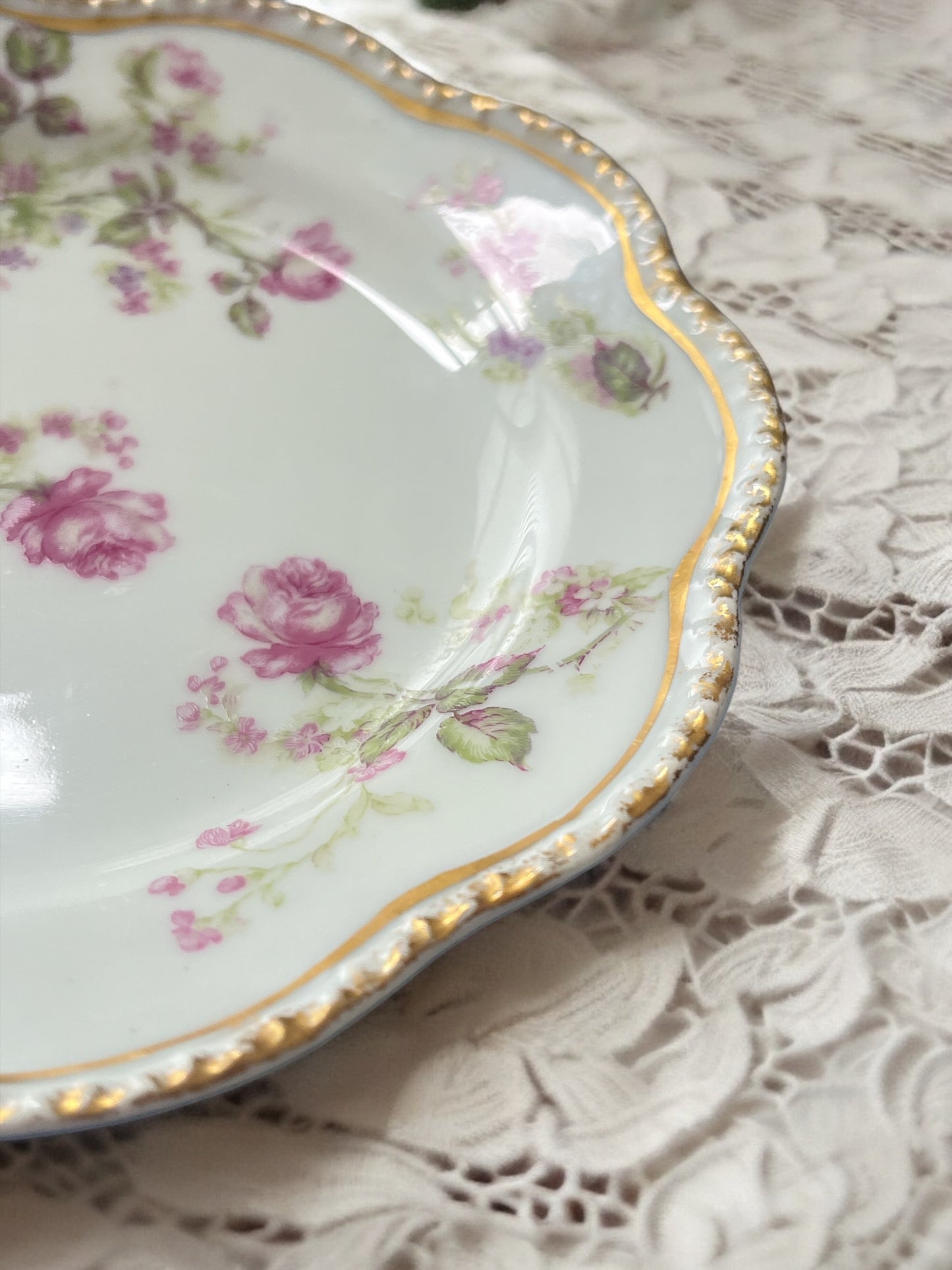 Haviland & Co Floral Dessert Plate