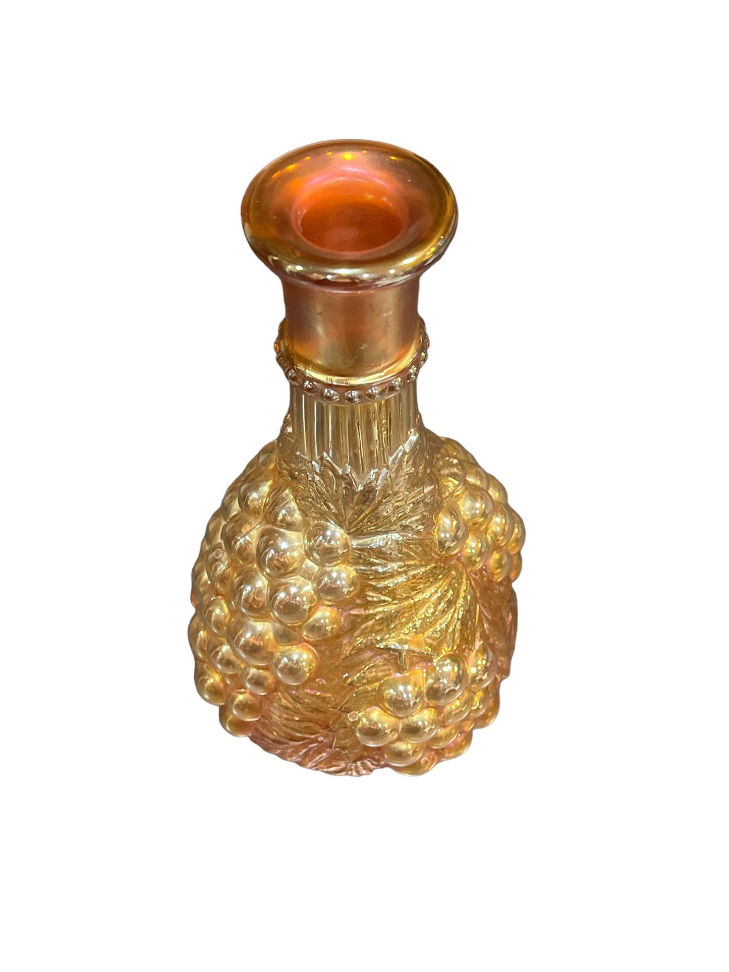 Imperial Marigold Carnival Glass Decanter