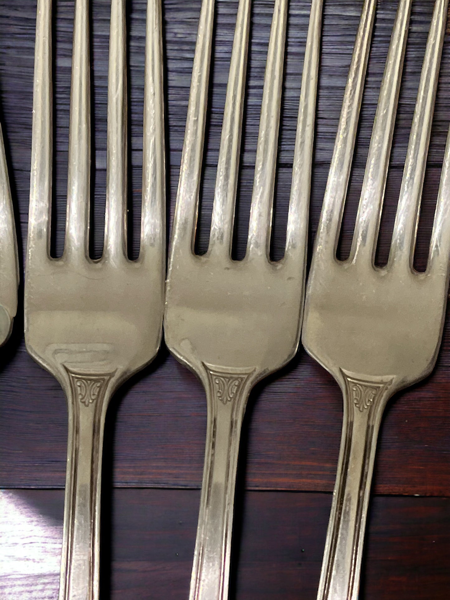 1923 Holmes & Edward Silver Super Plated Dinner Fork