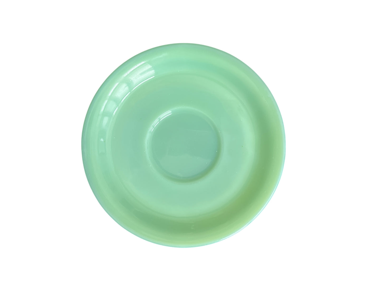 Fire King Jadeite Saucer