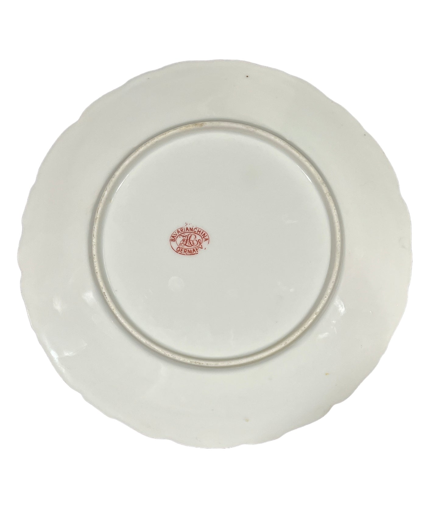 FL&Co Bavarian Porcelain Plate