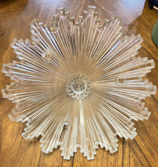 1930s Art Deco Starburst Lightshade