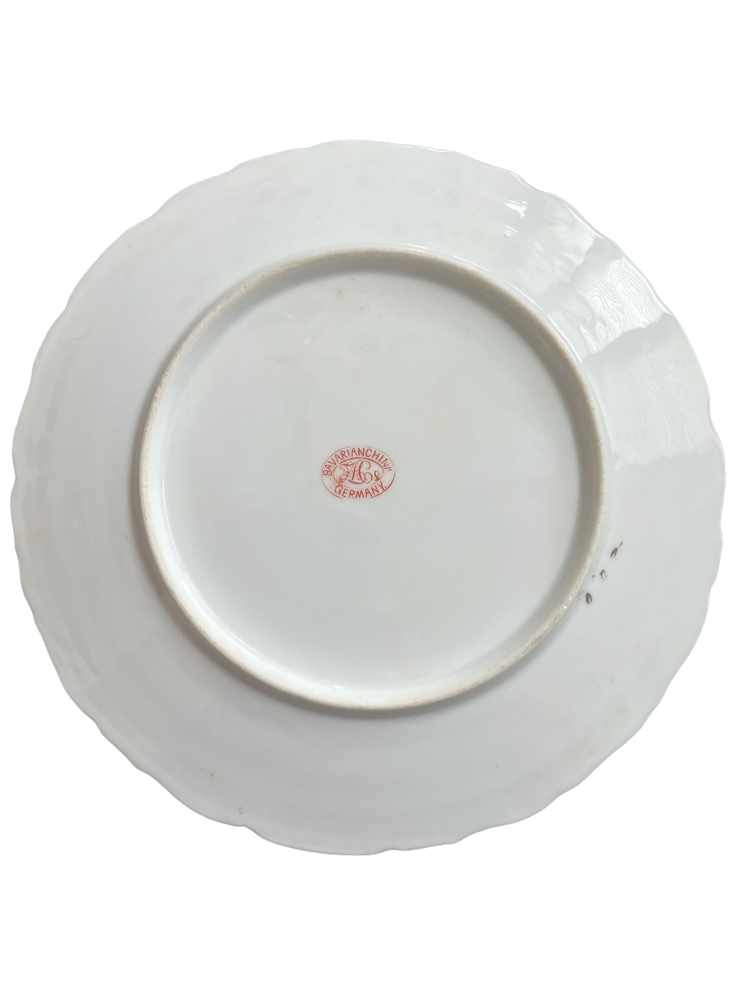 FL&Co Bavarian Porcelain Plate