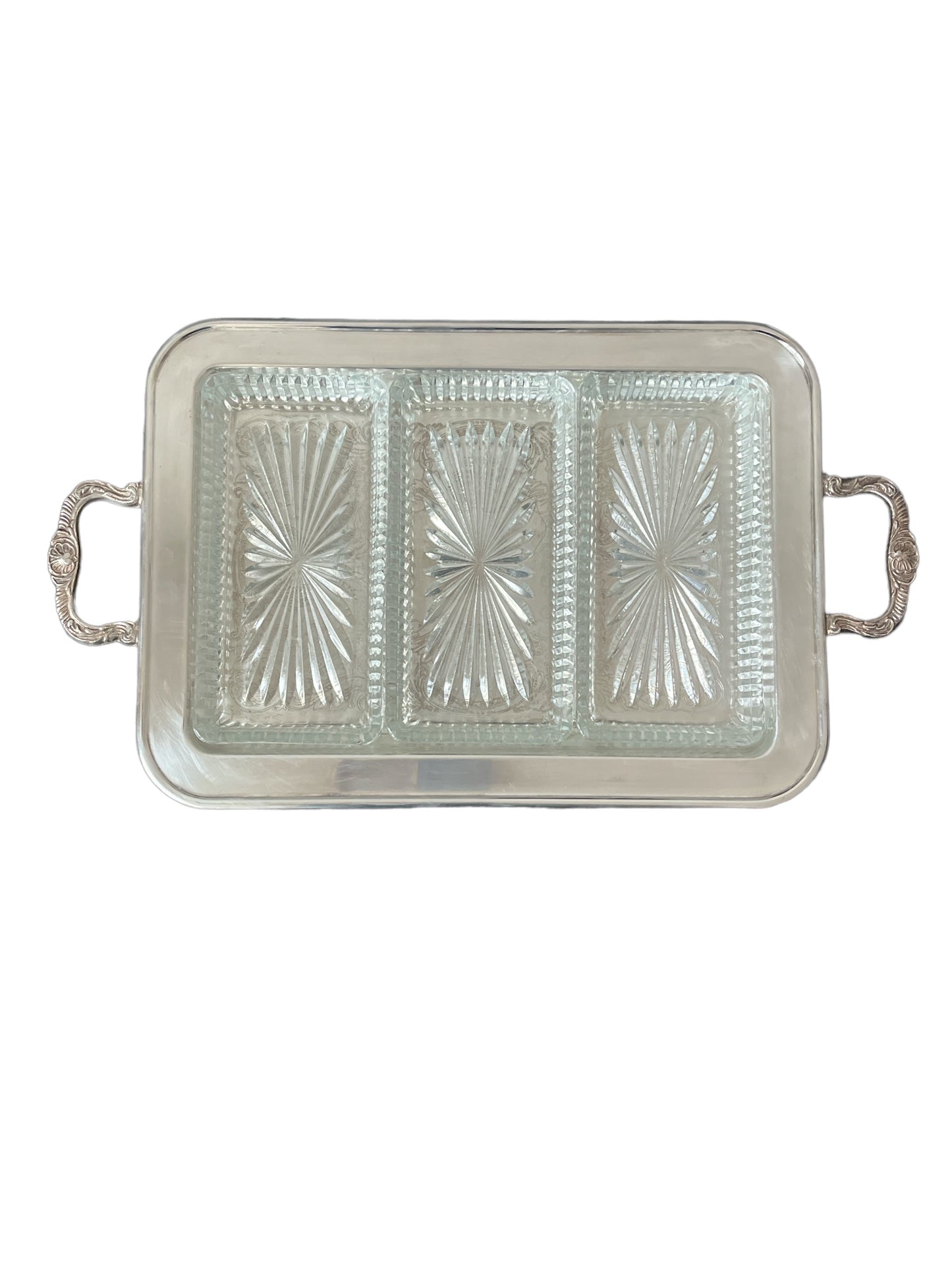 Leonard Silver Silver-Plated Appetizer Tray