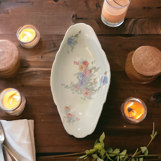 Antique R. Delinières D&C Porcelain Bowl