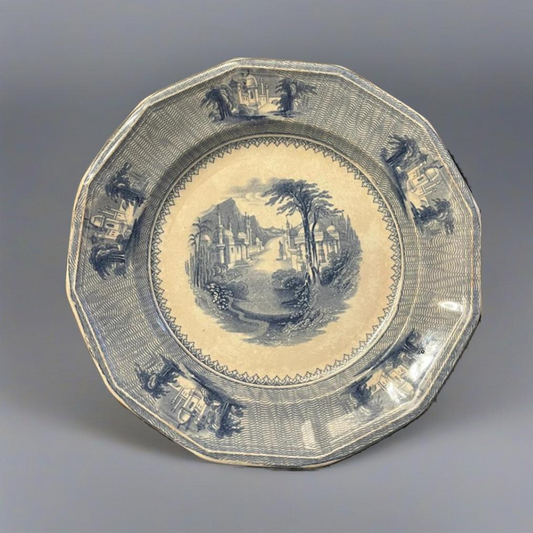 1850 C&M Noonan “Siam” Transferware