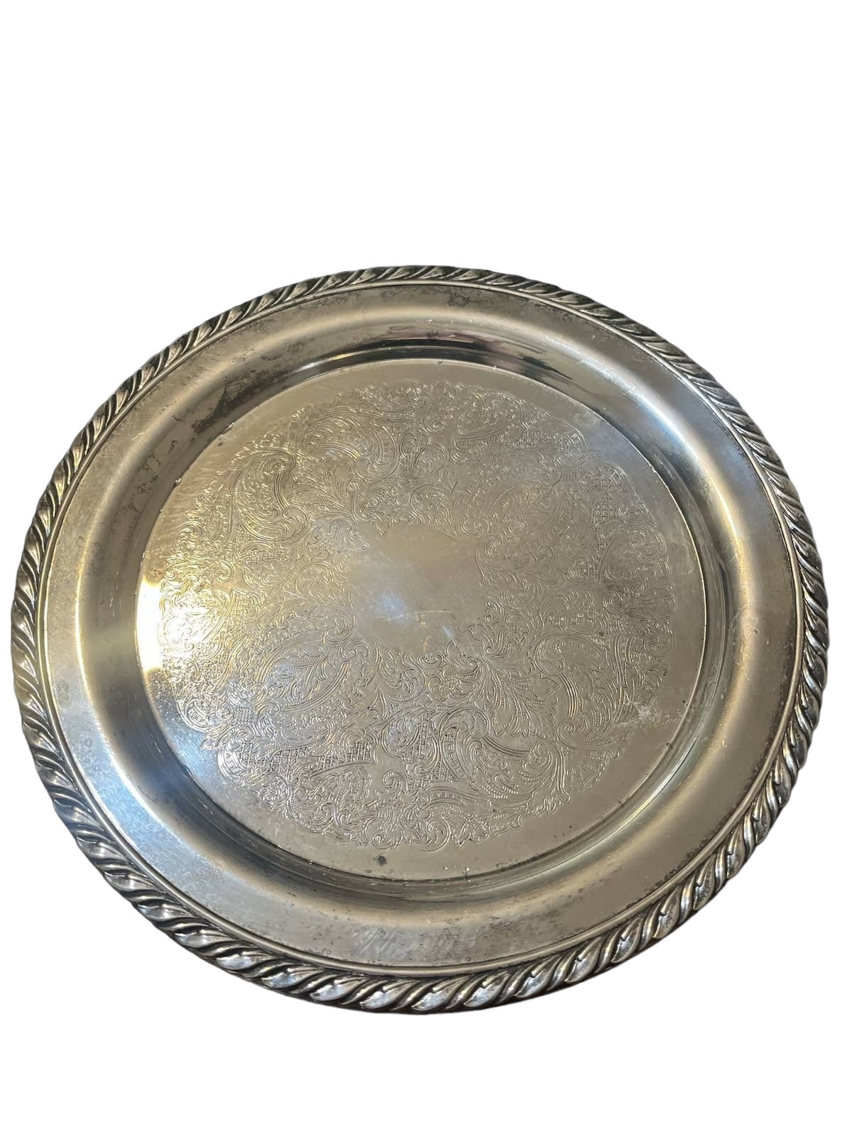 Vintage Oneida Silver Tray