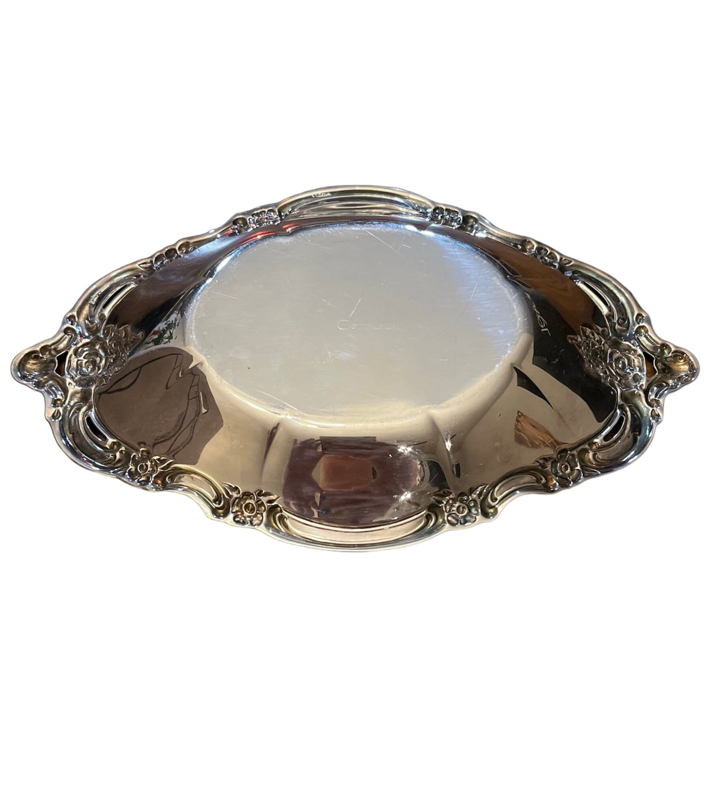 Vintage Community Plate Ornate Tray